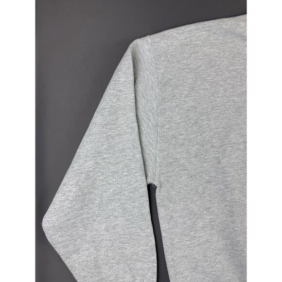 Vintage Y2K Russell Athletic Blank Gray Crewneck Sweater Streetwear Hype 2XL - Picture 4 of 10